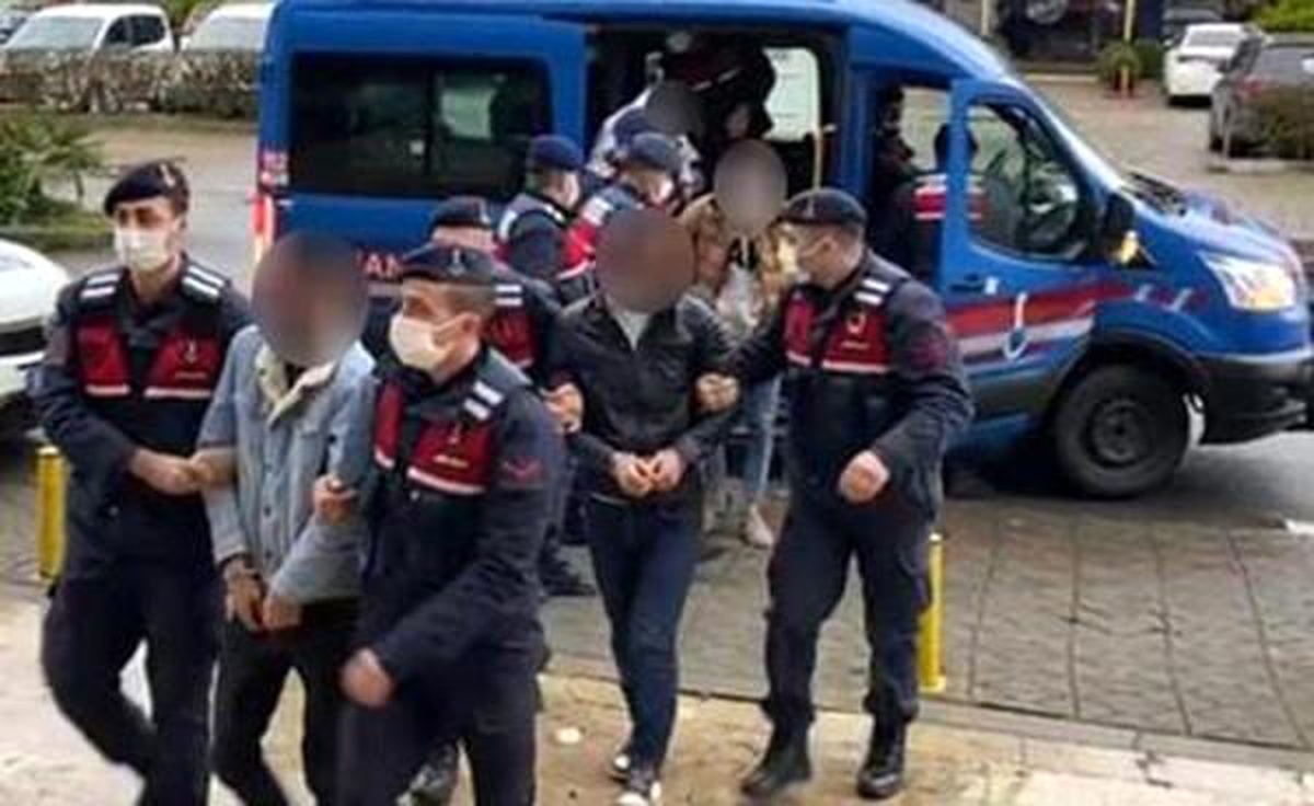 Trabzon\'da üç hırsızlık olayı aydınlatıldı, 8 şüpheli yakalandı