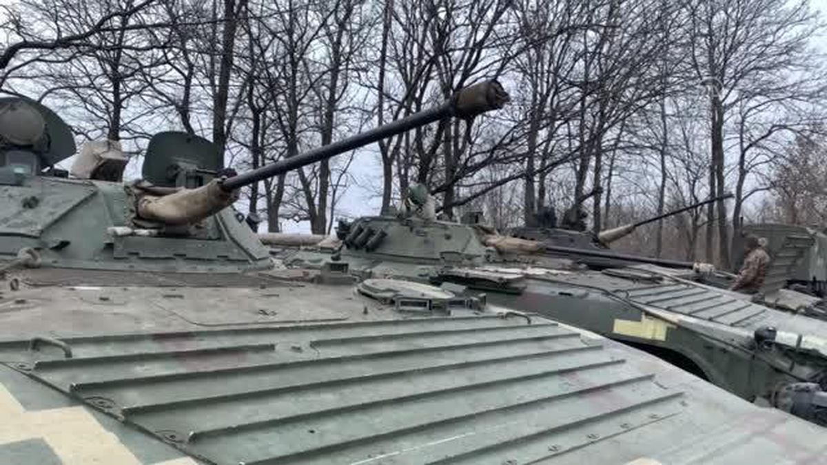 Ukrayna askerleri olası Rus savaşına karşı eğitim görüyor