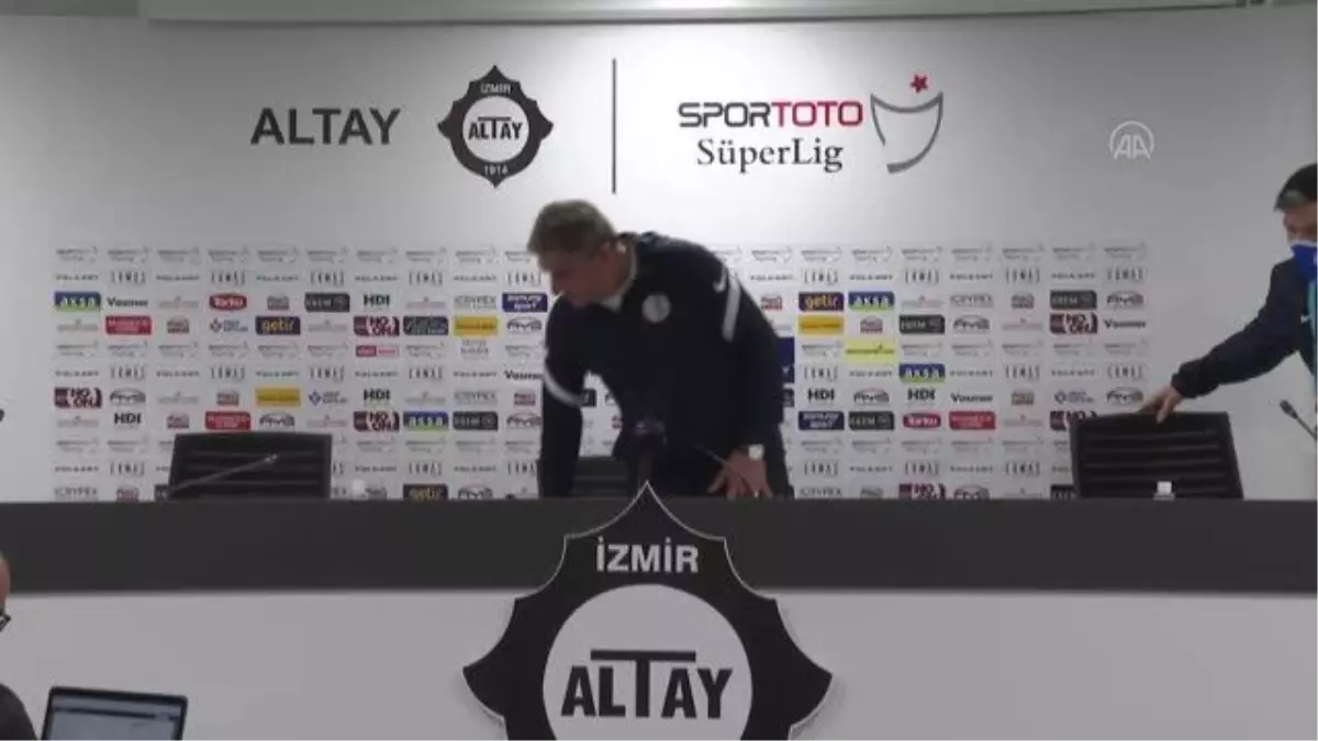 Altay-Çaykur Rizespor maçının ardından - Hamza Hamzaoğlu