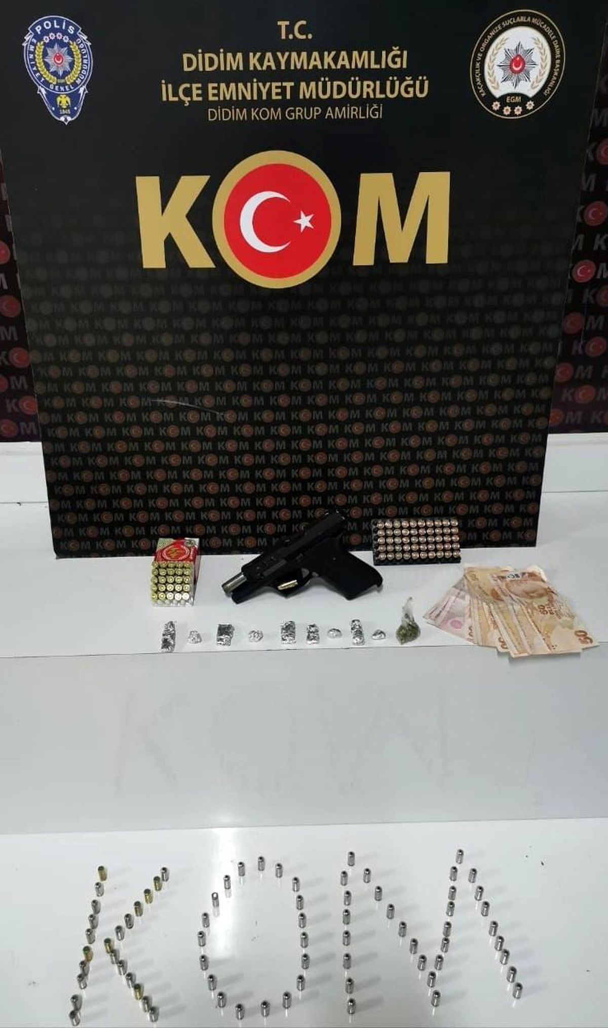 Didim\'de uyuşturucu operasyonu