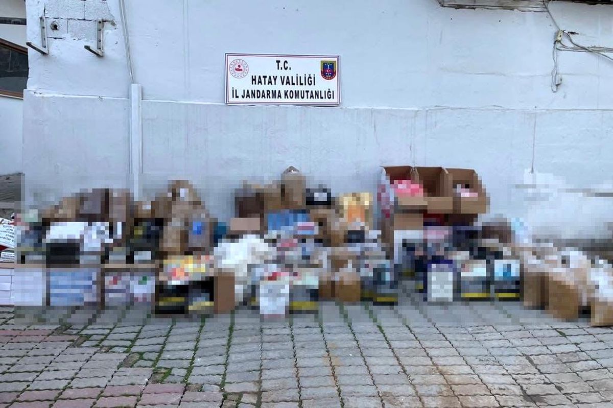 Son dakika haberleri | Hatay\'da kaçak tütün operasyonu