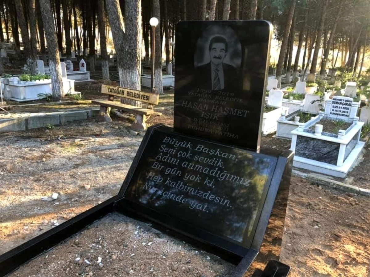 (İBRAHİM ABİ)Hasan Haşmet Işık\'ın mezarı 1 yıl sonra yapıldı