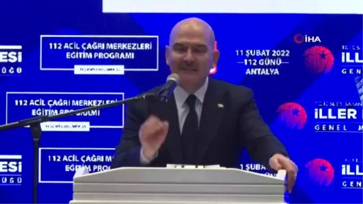 İçişleri Bakanı Süleyman Soylu: " Mala karşı işlenen suçların çözülme oranı yüzde 59\'u geçti"