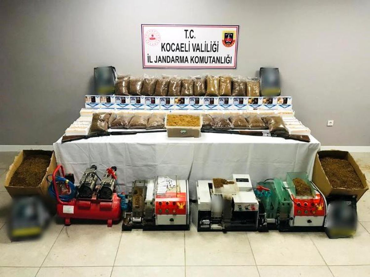 Son dakika haber | Kaçak sigara operasyonunda binlerce makaron ele geçirildi