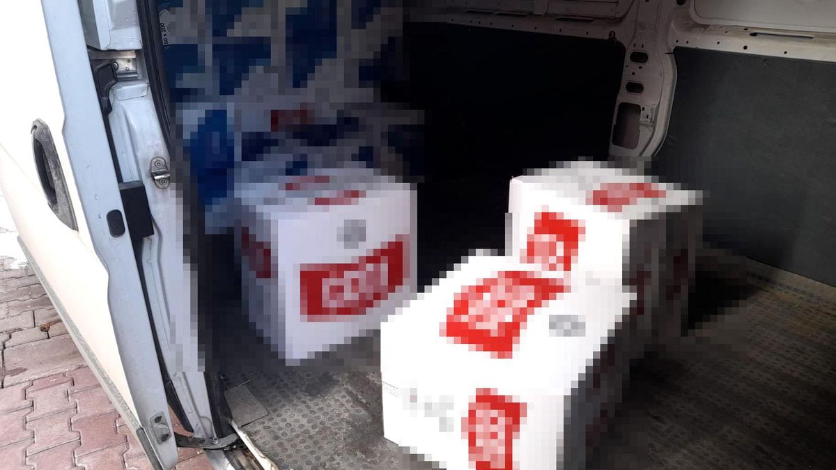 Konya\'da 510 kilo kaçak tütün ve 6 milyon adet makaron ele geçirildi