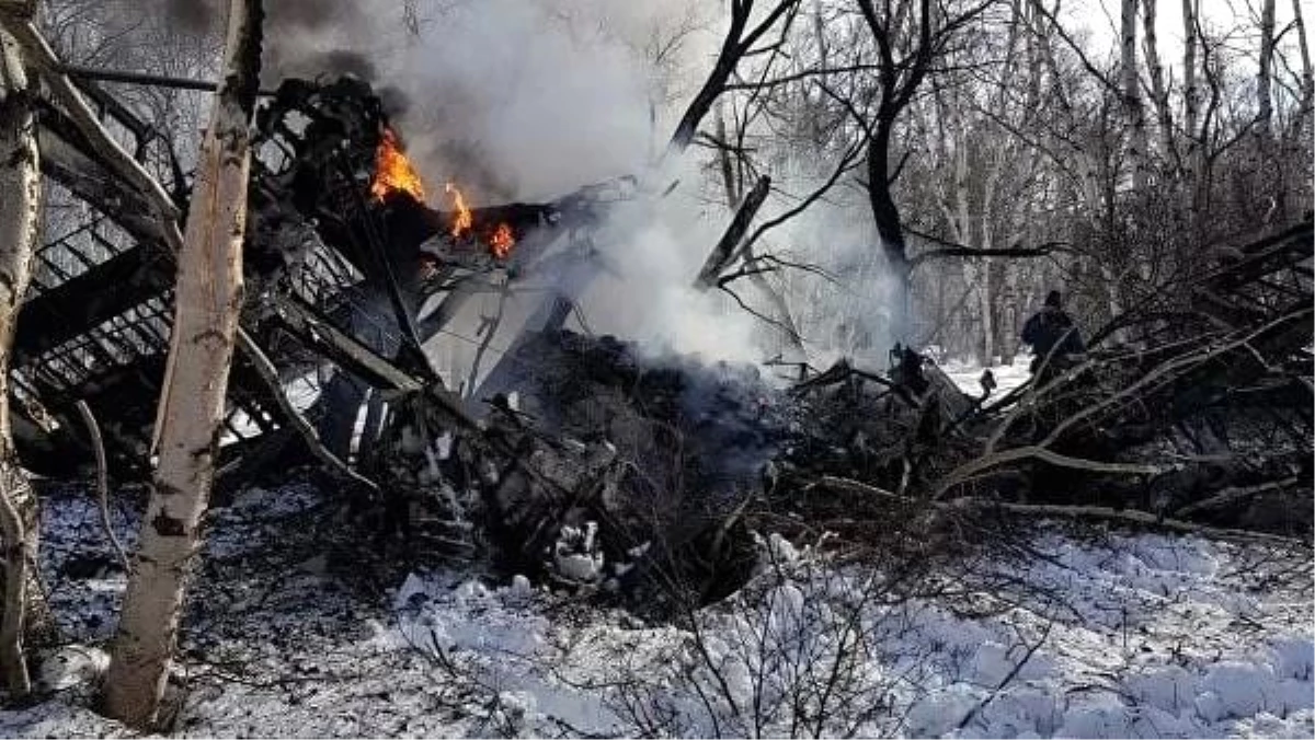 Son dakika haber... Rusya\'da Nakliye Uçağı Düştü: 2 Ölü