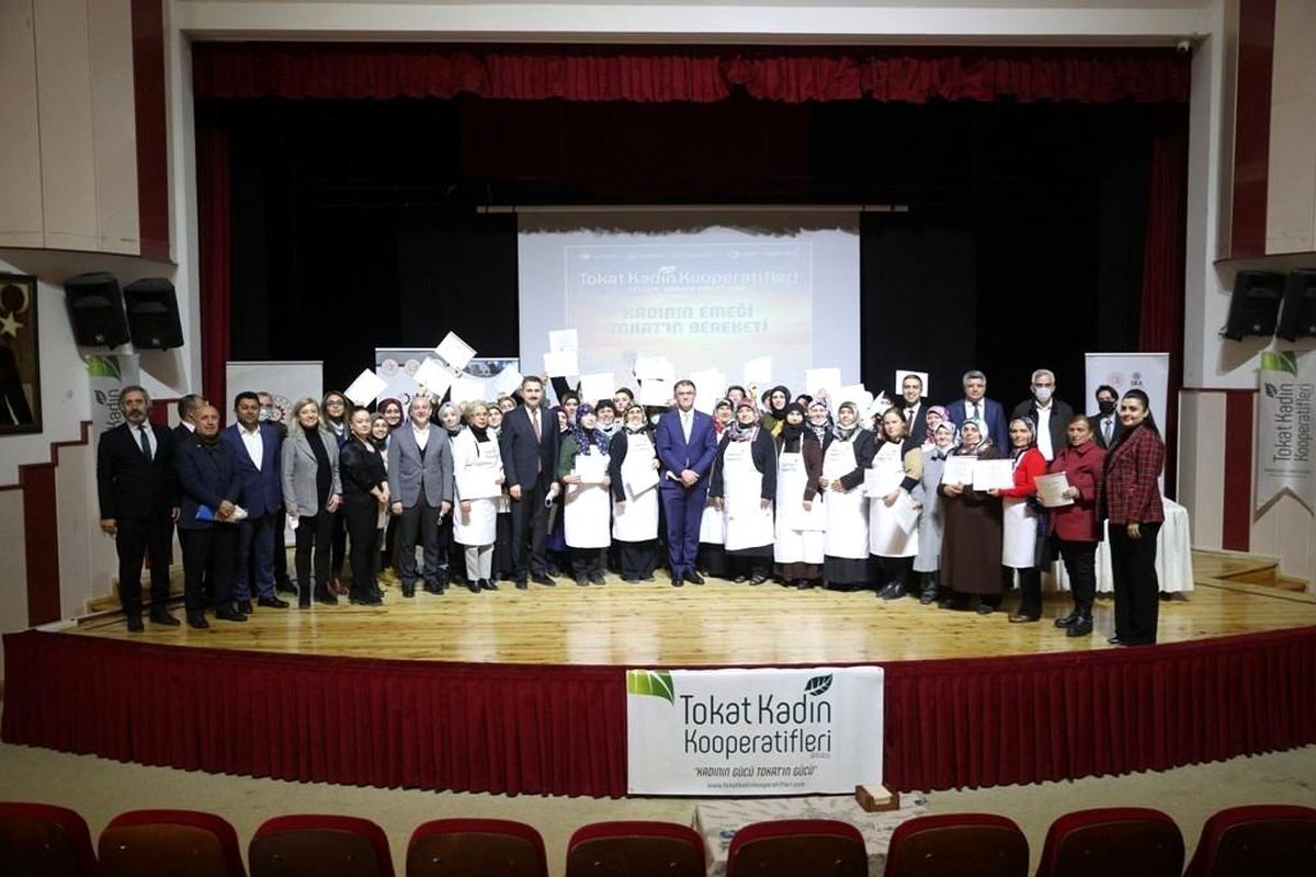 Tokatlı kadınlara 7 milyonluk destek 7 ürünü marka yaptı