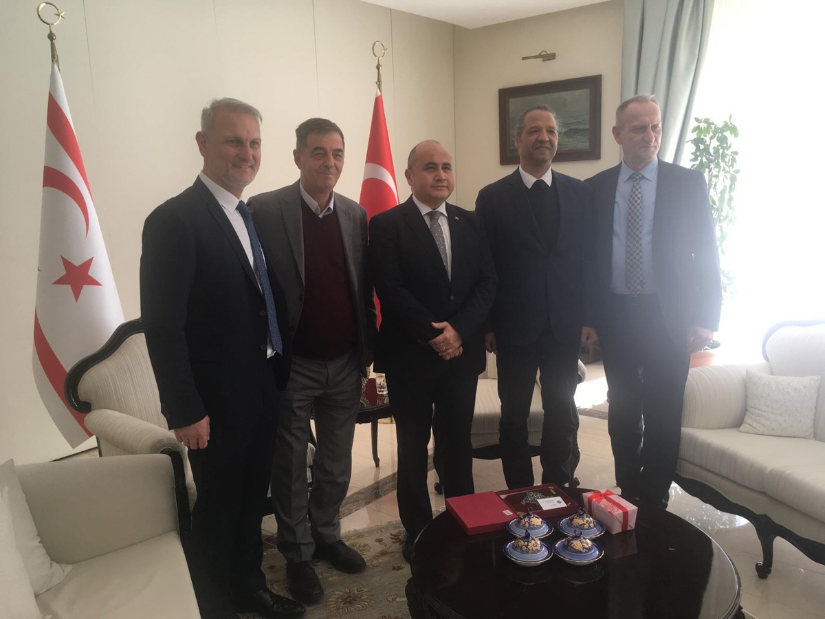 Türkiye Hentbol Federasyonundan KKTC\'ye ziyaret