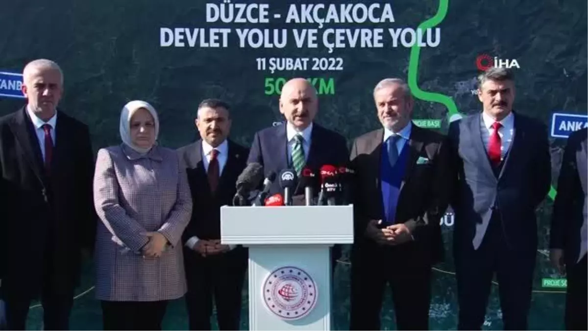 Ulaştırma Bakanı Karaismailoğlu: "Yollarımız tıpkı akarsular gibi"