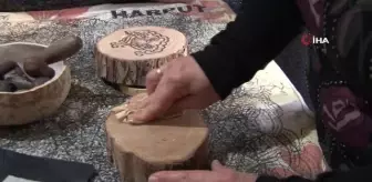 Unutulmaya yüz tutmuş 'Çit baskı sanatı' ev kadınlarının elinde hayat buluyor