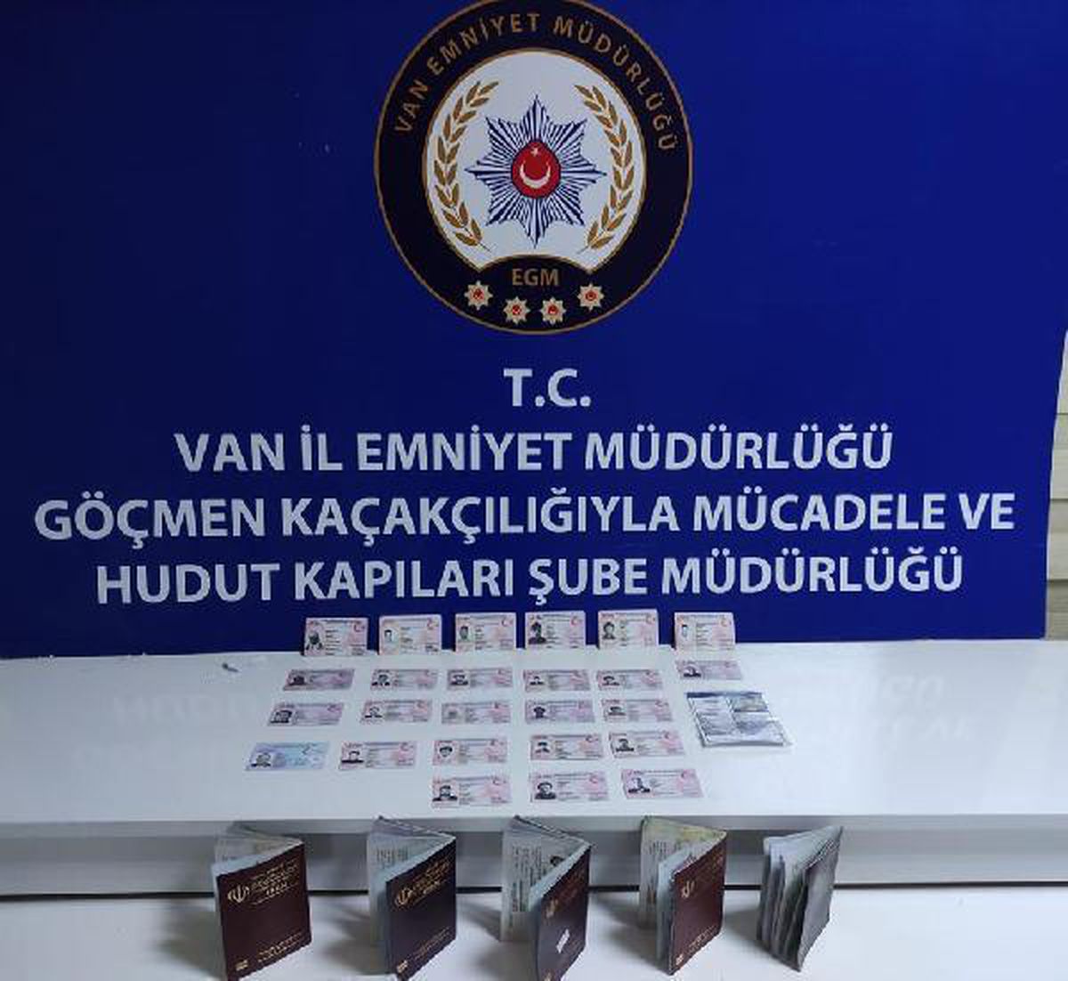 Van\'da göçmen kaçakçılığı operasyonu