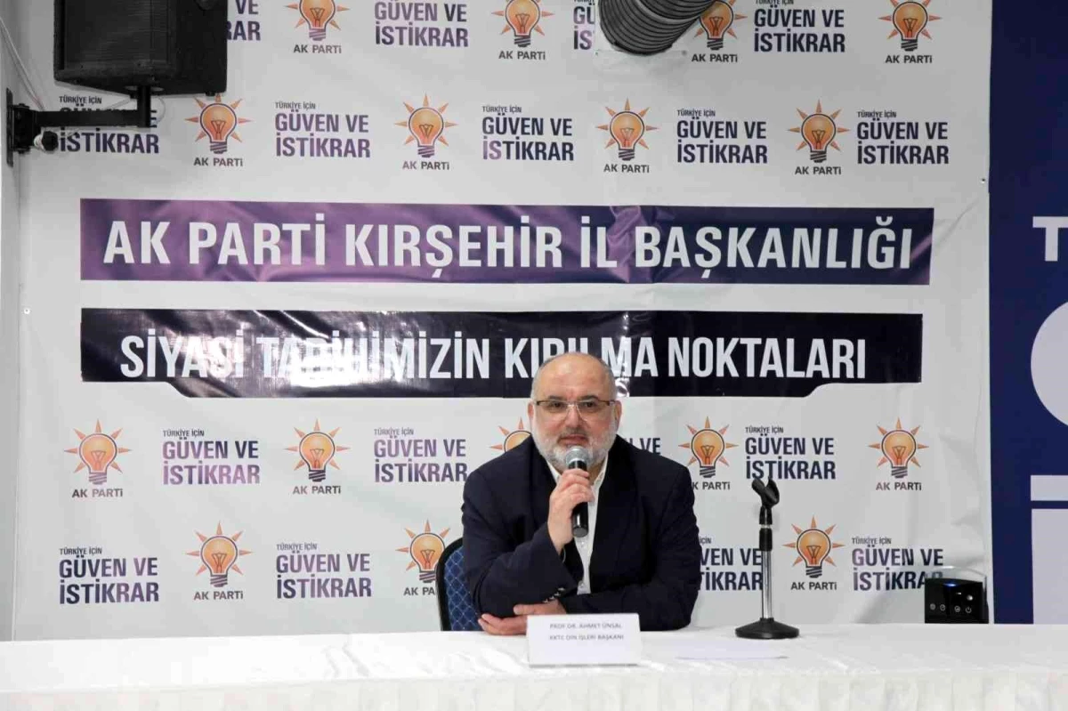 Kırşehir\'de "Siyasi Tarihimizin Kırılma Noktaları Konferansı"