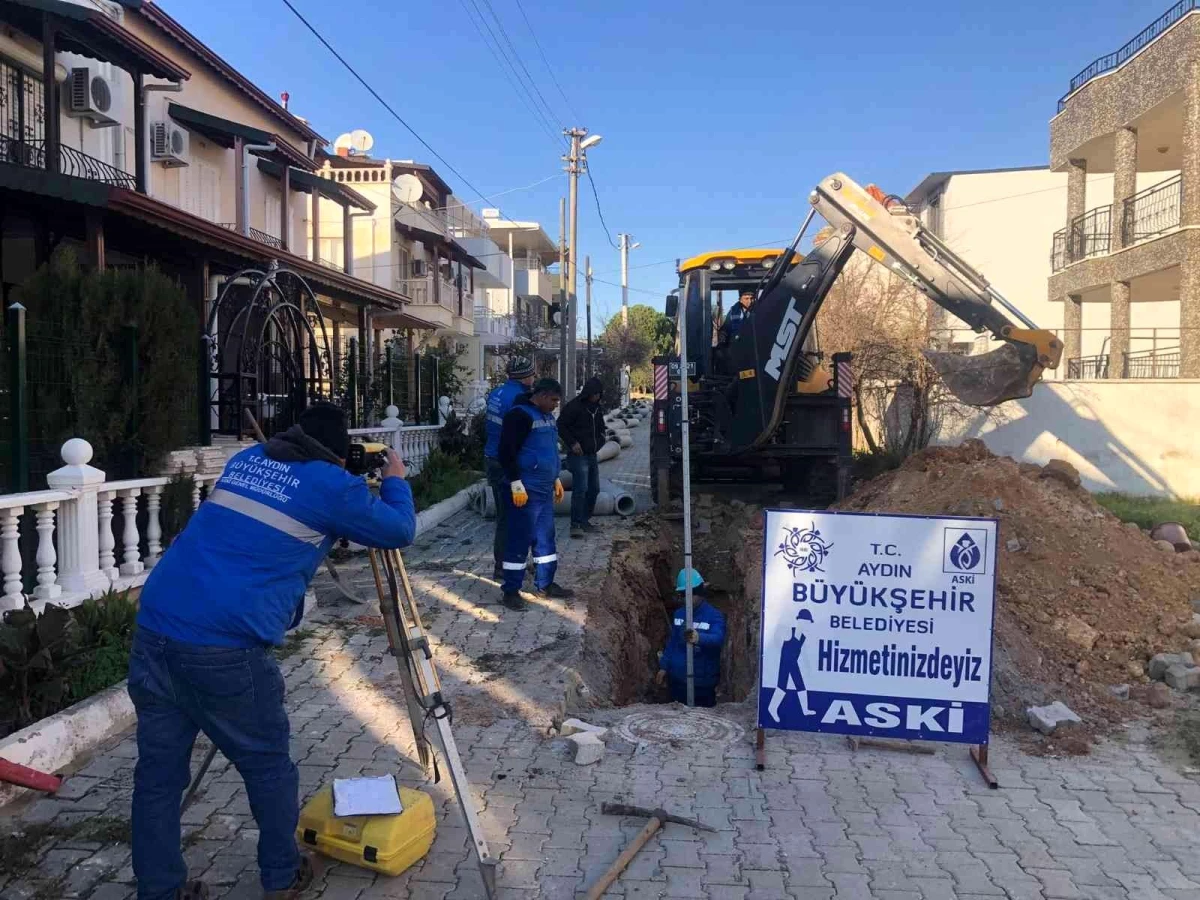 ASKİ çalışıyor, Aydın\'ın altyapısı yenileniyor