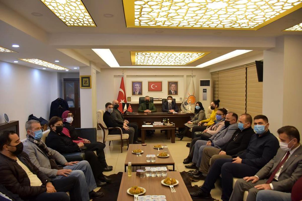 Başkan Çelik teşkilat mensuplarıyla buluştu