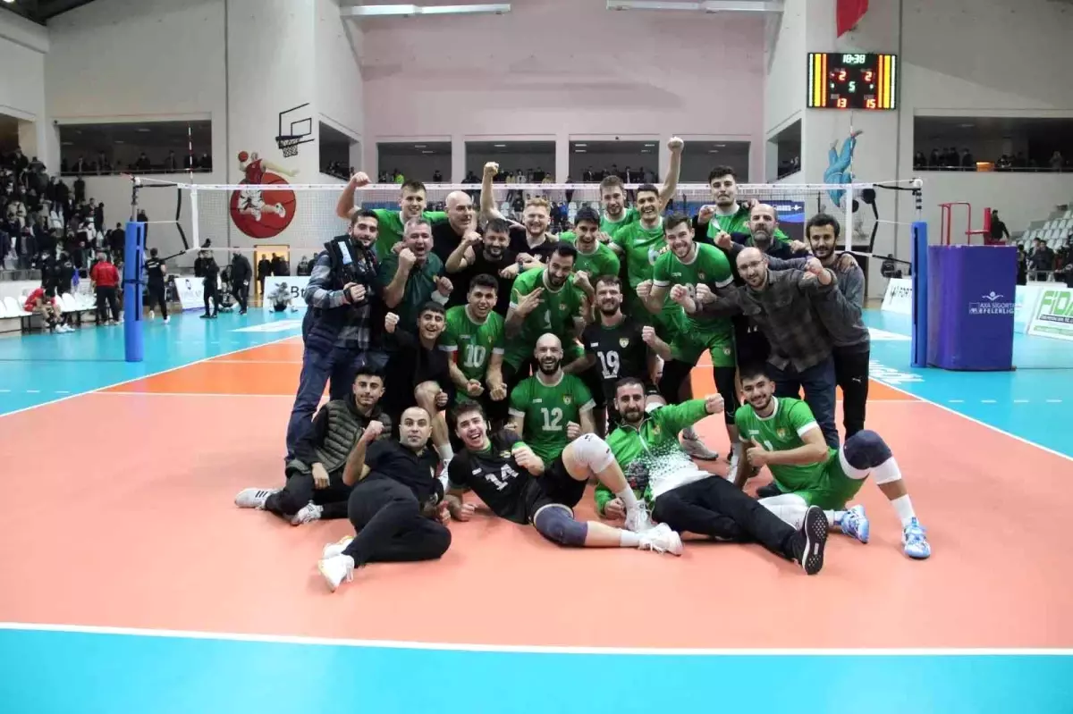 Efeler Ligi: Bingöl Solhan Spor: 3 Cizre Belediyespor: 2