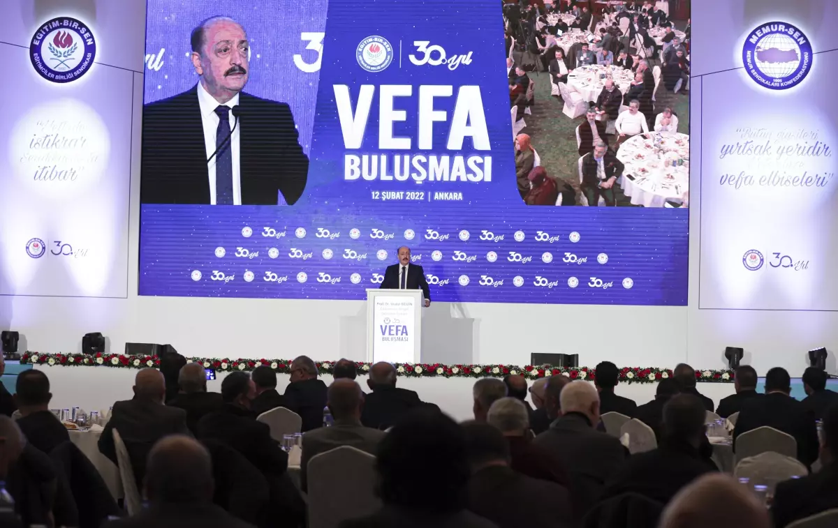 Memur-Sen Başkanı Yalçın: 'Eğitim Bir-Sen adanmışlık örneği bir teşkilat'