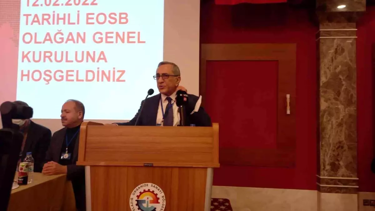 Elazığ OSB\'de Başkan Öztürk güven tazeledi