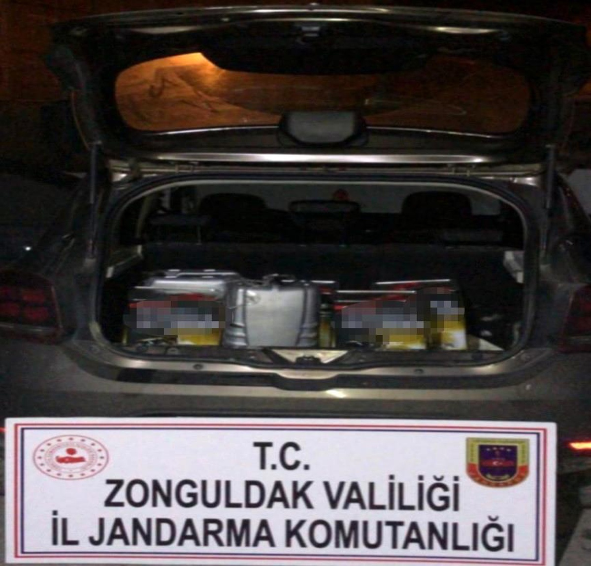 Filyos Liman şantiyesinden 35 bin liralık yağ çalan 2 kişi tutuklandı