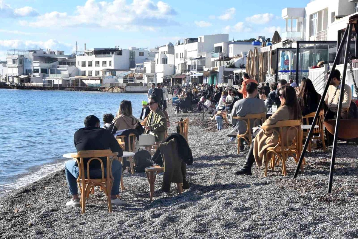 Güzel havanın tadını çıkardılar