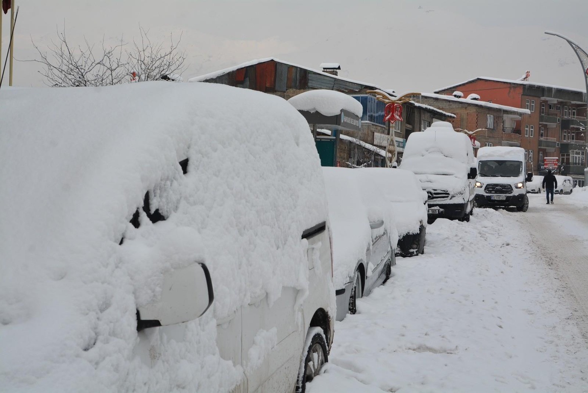 Hakkari\'de 81 yerleşim yerinin yolu ulaşıma kapandı
