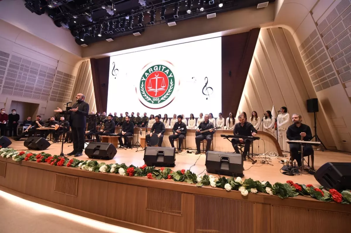 Hatay Medeniyetler Korosu Yargıtay\'da konser verdi