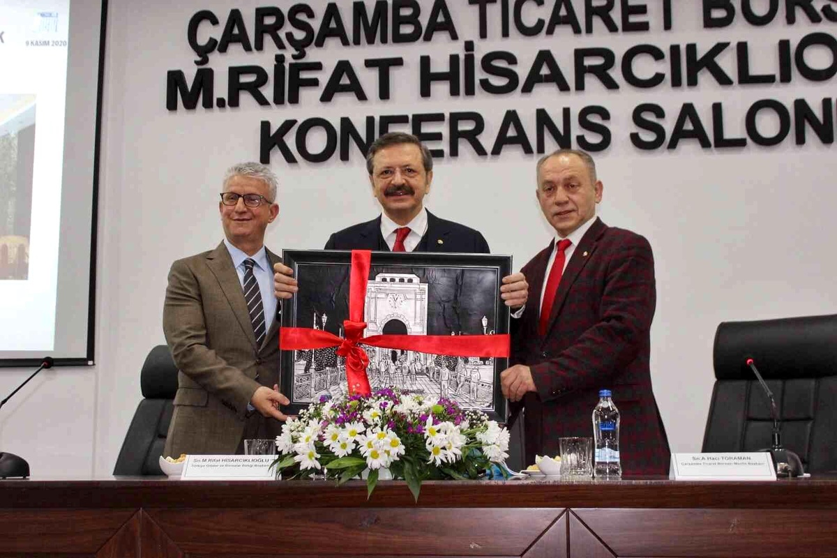 Hisarcıklıoğlu Çarşamba Ticaret Borsası\'nda
