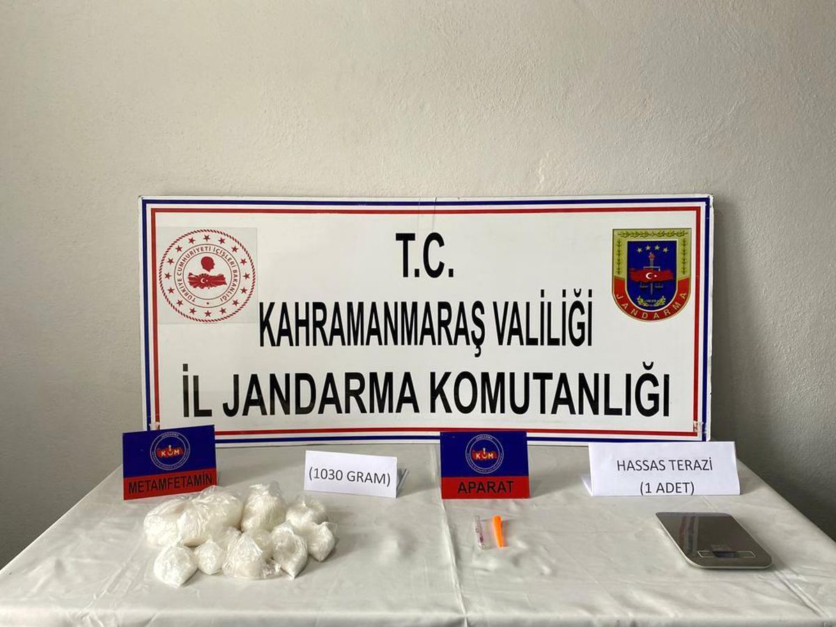 Kahramanmaraş\'ta uyuşturucu operasyonu