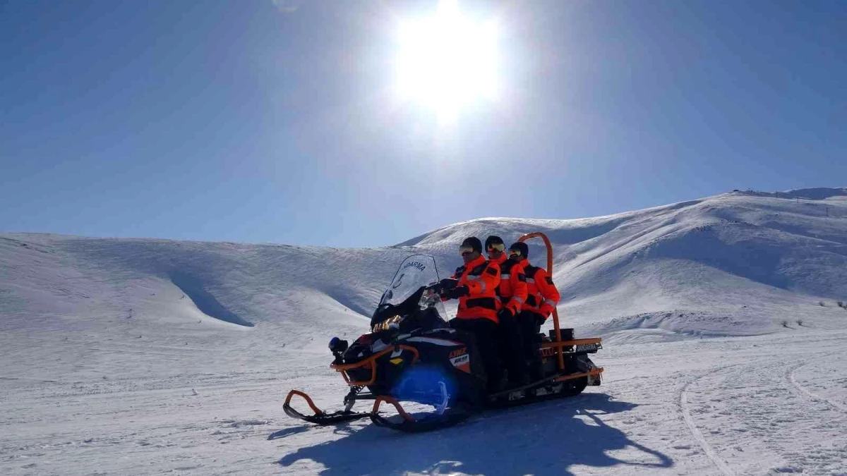 Kayak merkezinin güvenliği JAK timine emanet