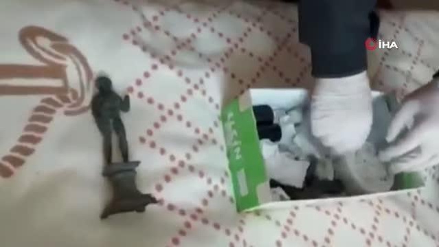 Kayseri'de tarihi eser kaçakçısı bir şahıs yakalandı