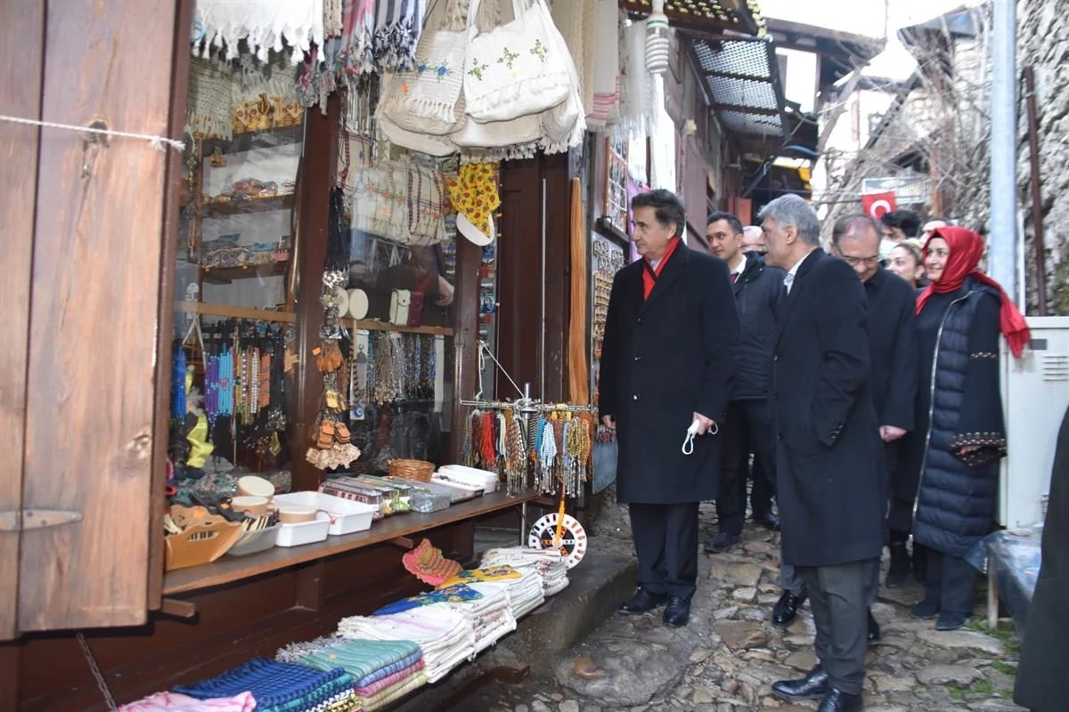 Son dakika: Kültür ve Turizm Bakan Yardımcısı Alpaslan, Safranbolu\'yu ziyaret etti