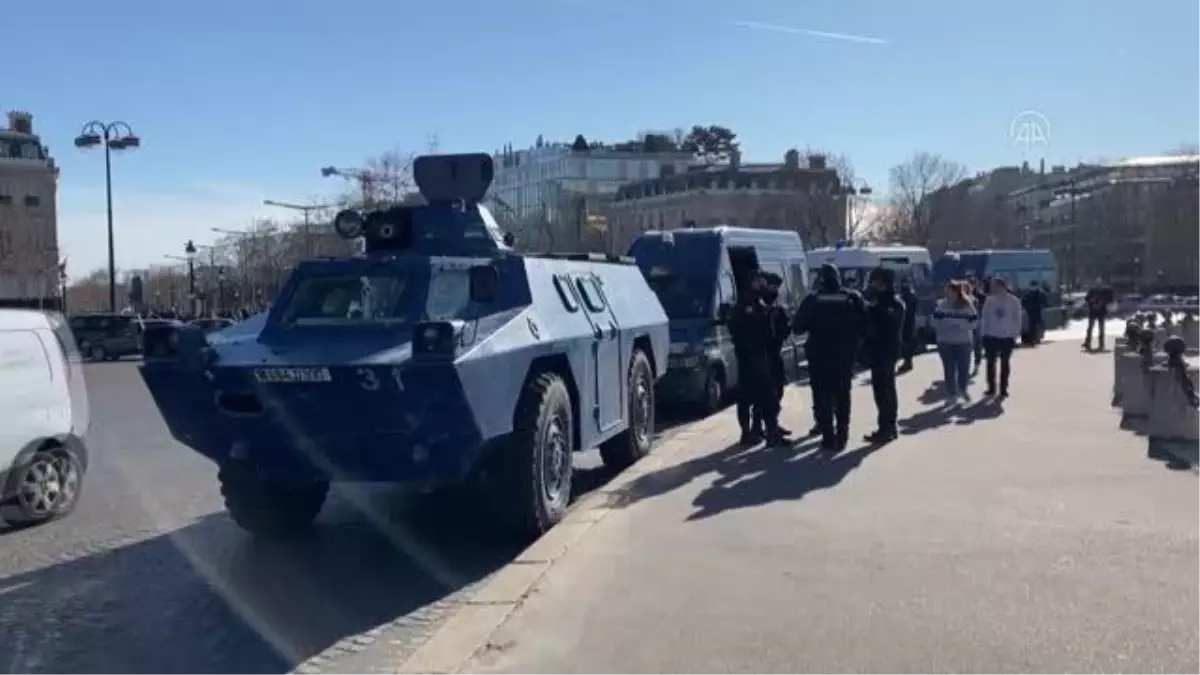 'Özgürlük Konvoyu'nun Paris'e girişini engellemek için sıkı tedbirler alındı (2)