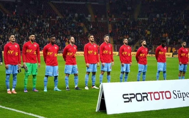 Spor Toto Süper Lig: Galatasaray: 0 - Kayserispor: 0 (Maç devam ediyor)