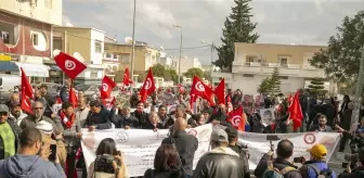 Nahda Hareketi, Gannuşi'nin evinin önünde gösteri yapılmasına tepki gösterdi