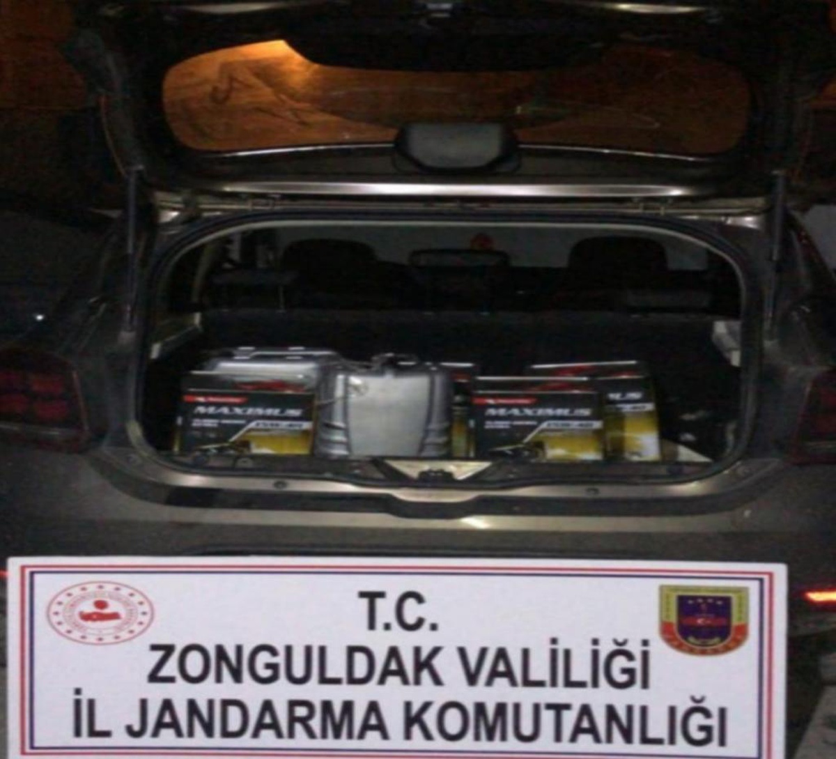Zonguldak\'ta vinç boru yağı çaldıkları iddiasıyla 2 şüpheli tutuklandı