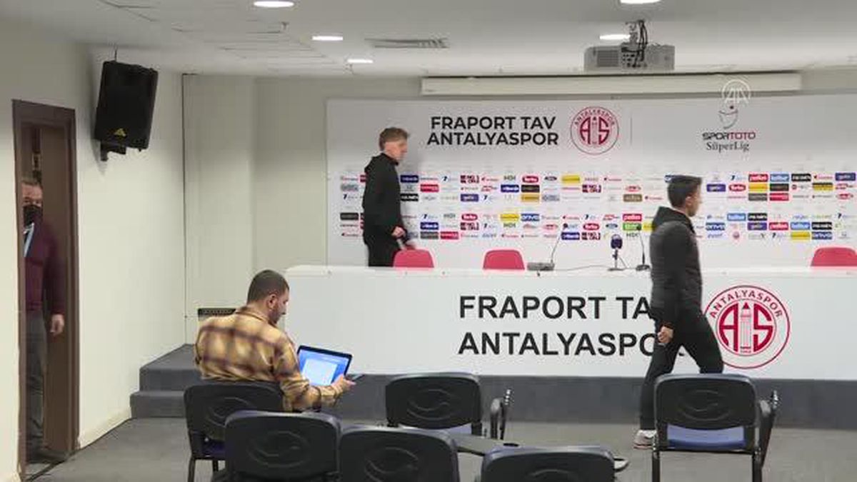 Antalyaspor-Fatih Karagümrük maçının ardından - Alfons Groenendijk
