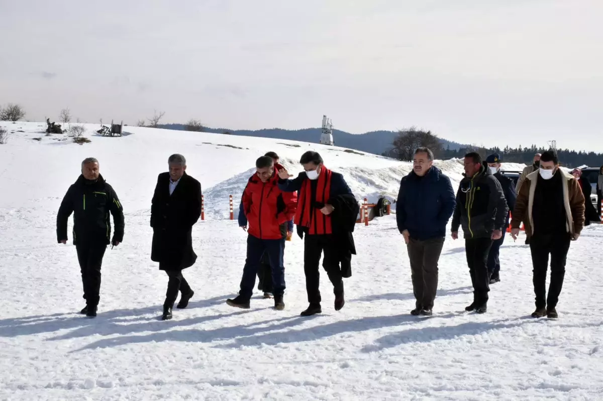 Bakan Yardımcısı Alpaslan, Keltepe Kayak Merkezi\'ni ziyaret etti