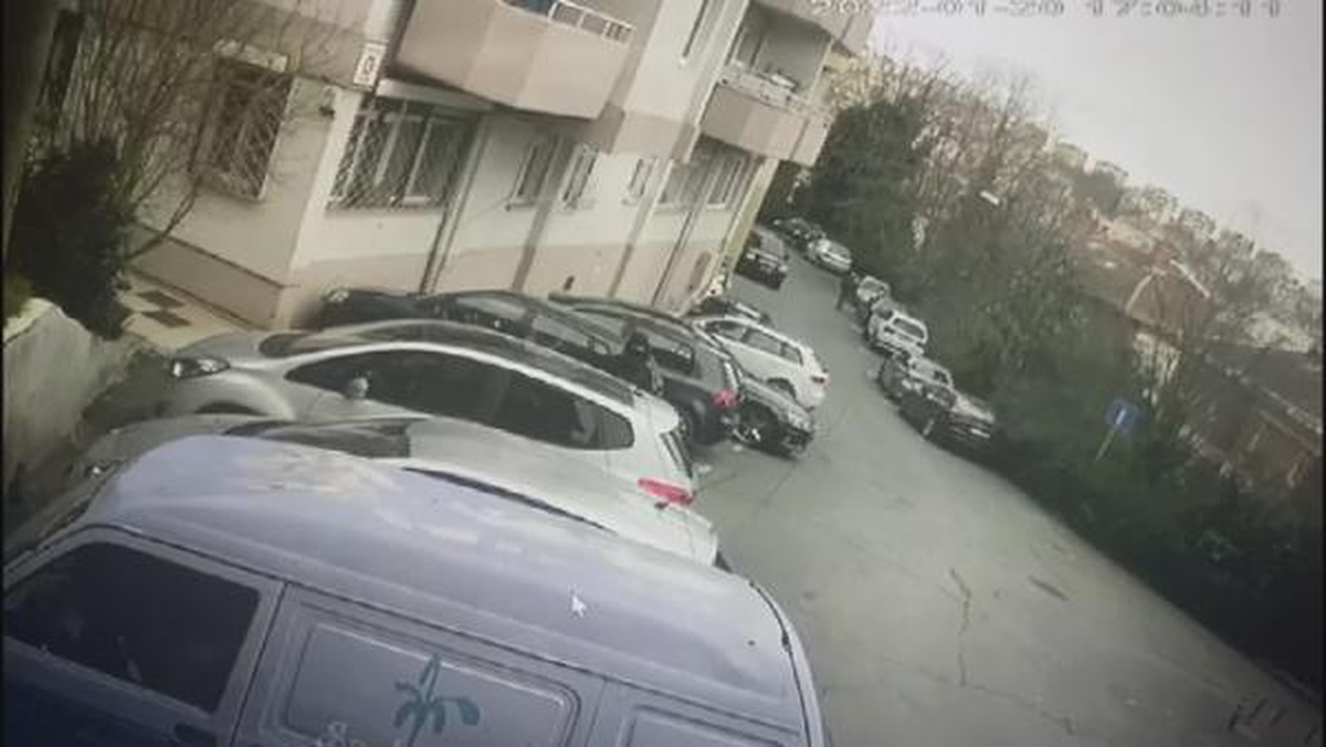 Son dakika haber | Beşiktaş\'ta avukata saldırı: Şüphelinin güvenlik kamerası görüntüleri ortaya çıktı