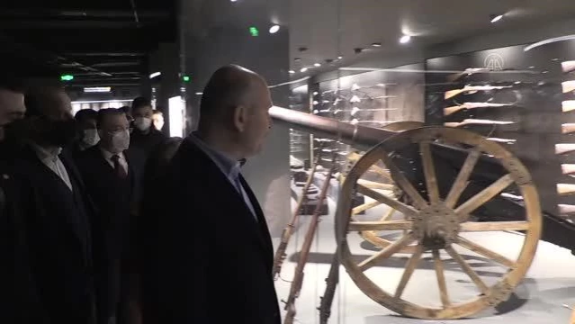GAZİANTEP - İçişleri Bakanı Süleyman Soylu, Panorama Müzesi'ni ziyaret etti