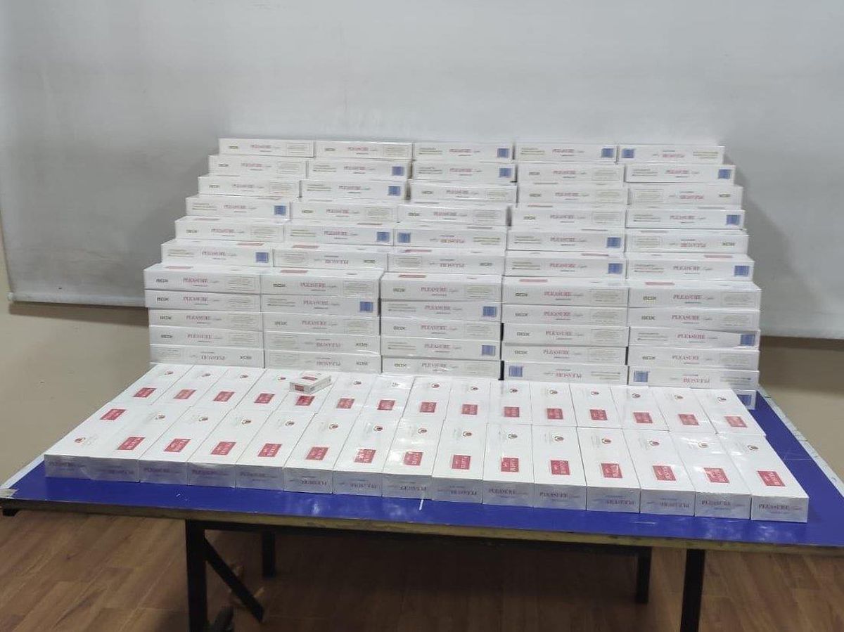 Hakkari\'de 3 bin 500 paket kaçak sigara ele geçirildi