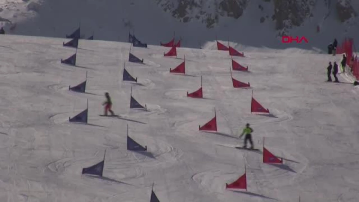 SPOR Snowboard Alpine 2\'nci Etap yarışmaları başladı