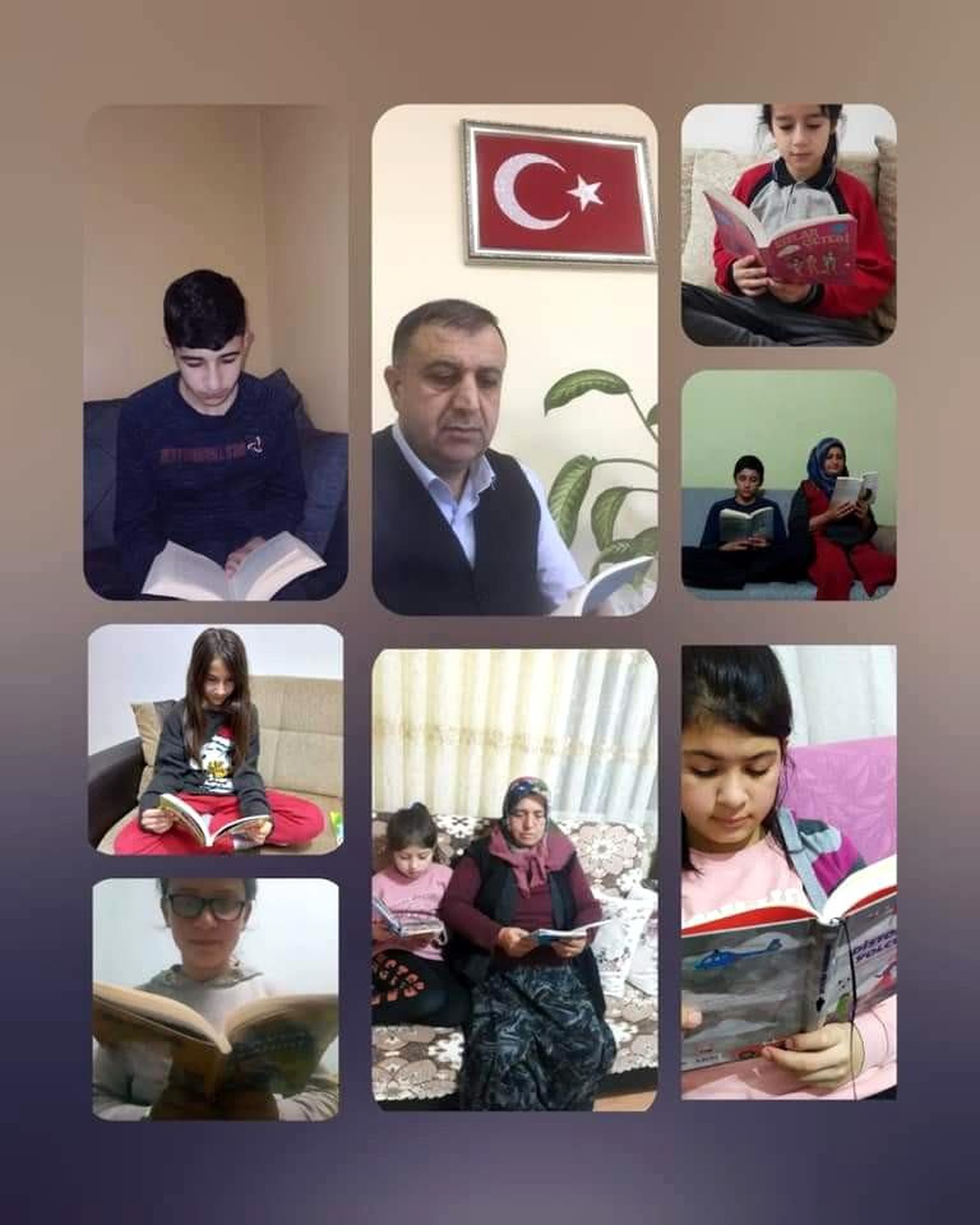 Tomarza\'da kitap okuma etkinliği düzenlendi