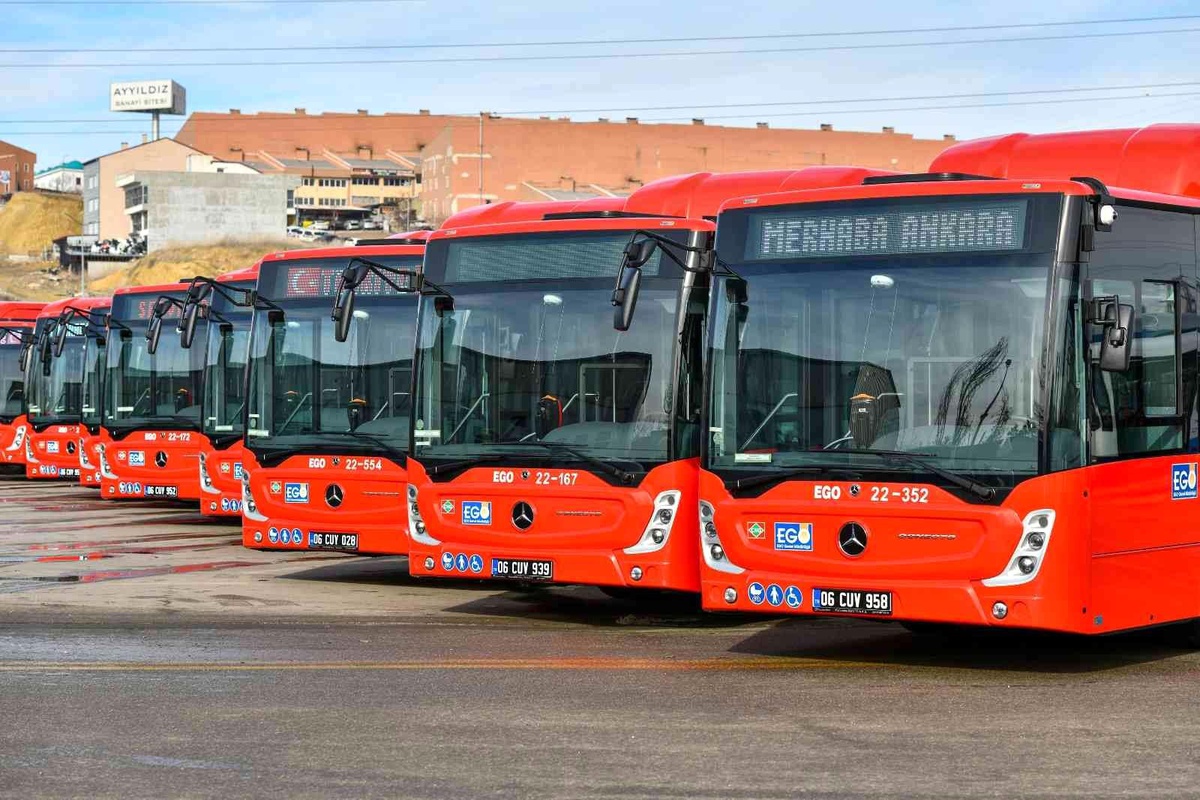 Başkentliler otobüs filosuna 15 yeni otobüs dahil oluyor