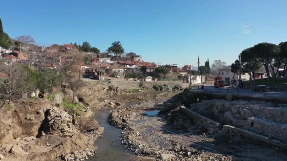 (FPV Drone) Bergama Antik Kenti\'nde yeni sur duvarları keşfedildi (1)