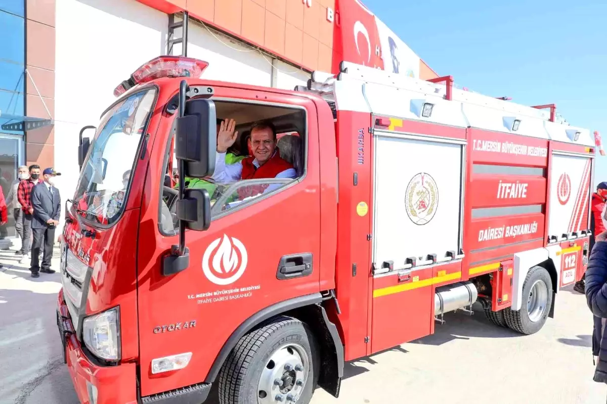 Mersin Büyükşehir Belediyesi ve MESKİ\'ye alınan 90 yeni araç hizmete başladı