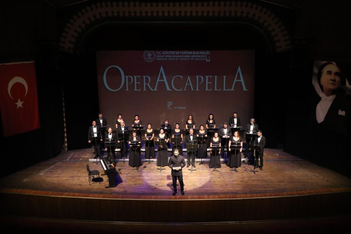 Mersin Devlet Opera ve Balesi "Operacapella" konseri verecek