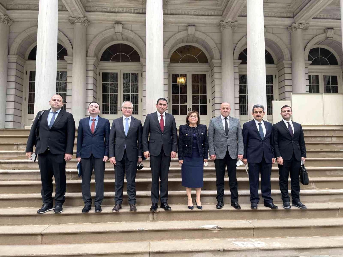 New York\'un yeni belediye başkanına ilk ziyaret Başkan Şahin\'den