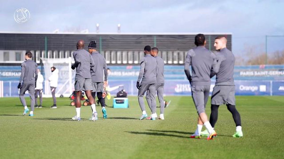 PSG’in Şampiyonlar Ligi’de Real Madrid maçı öncesi son antrenmanı