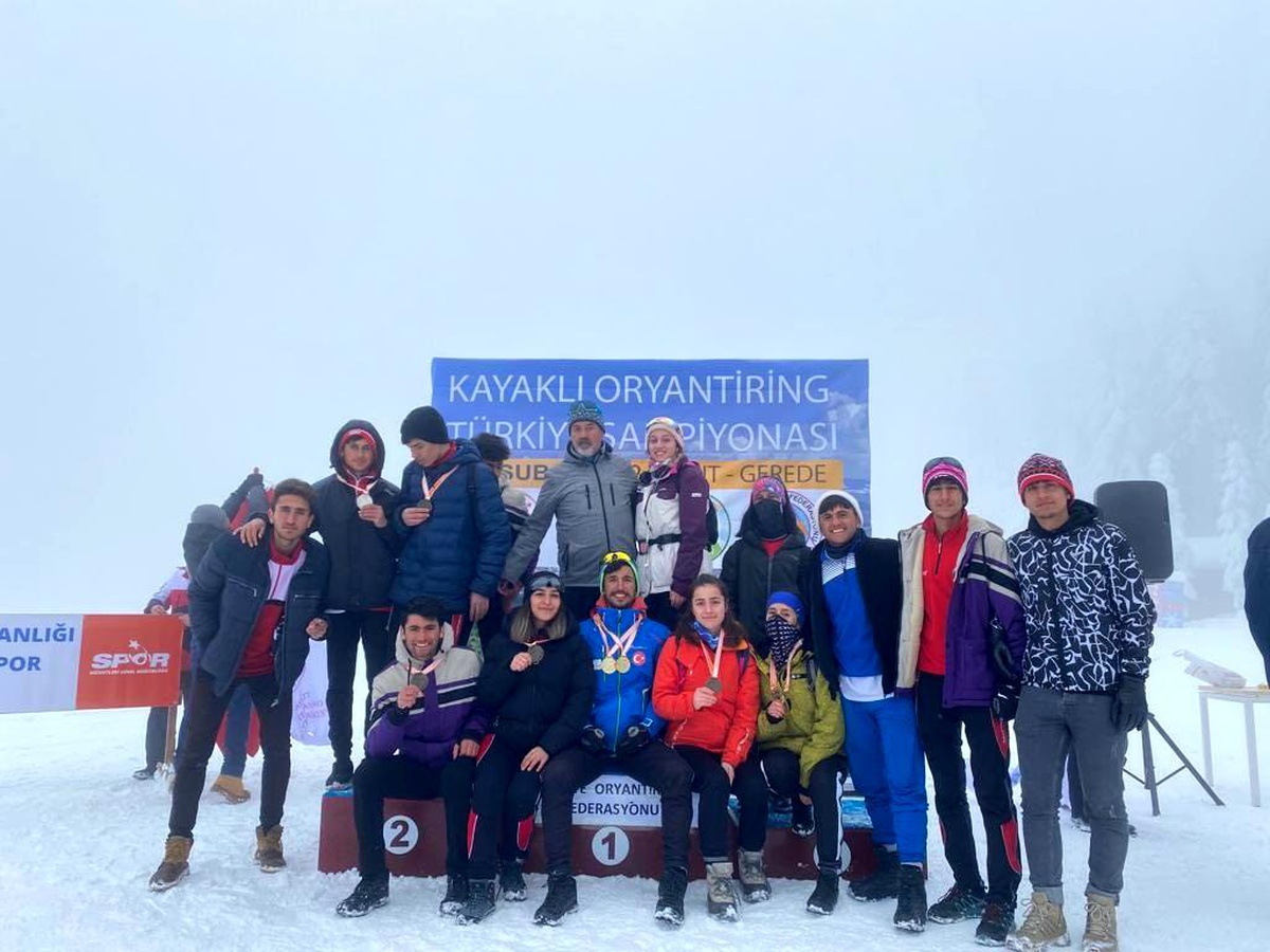 Vanlı sporcular Bolu\'da rüzgar gibi esti