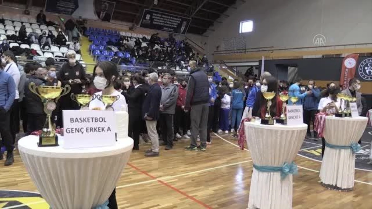 BALIKESİR - Okul sporları birinciliği ödül töreni düzenlendi