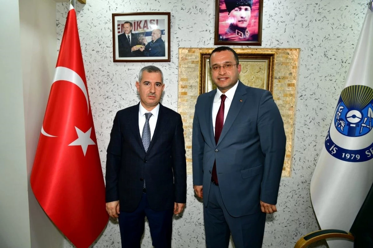 Başkan Çınar\'dan sendika ziyareti